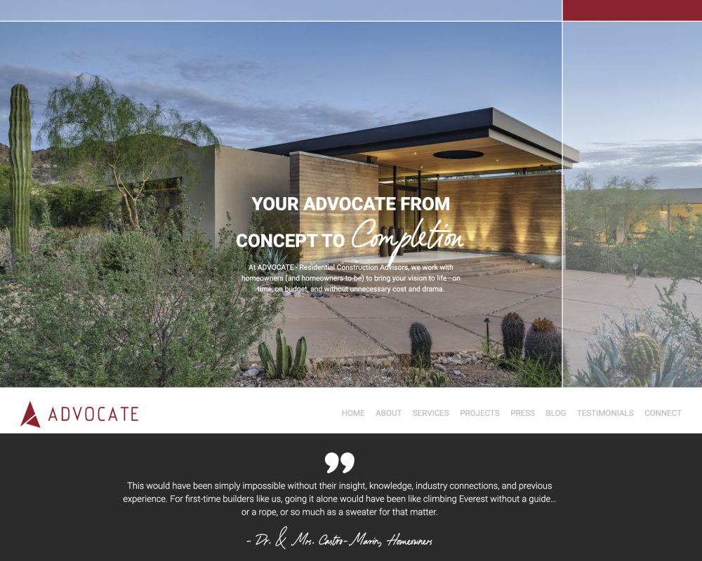ADVOCATE Website