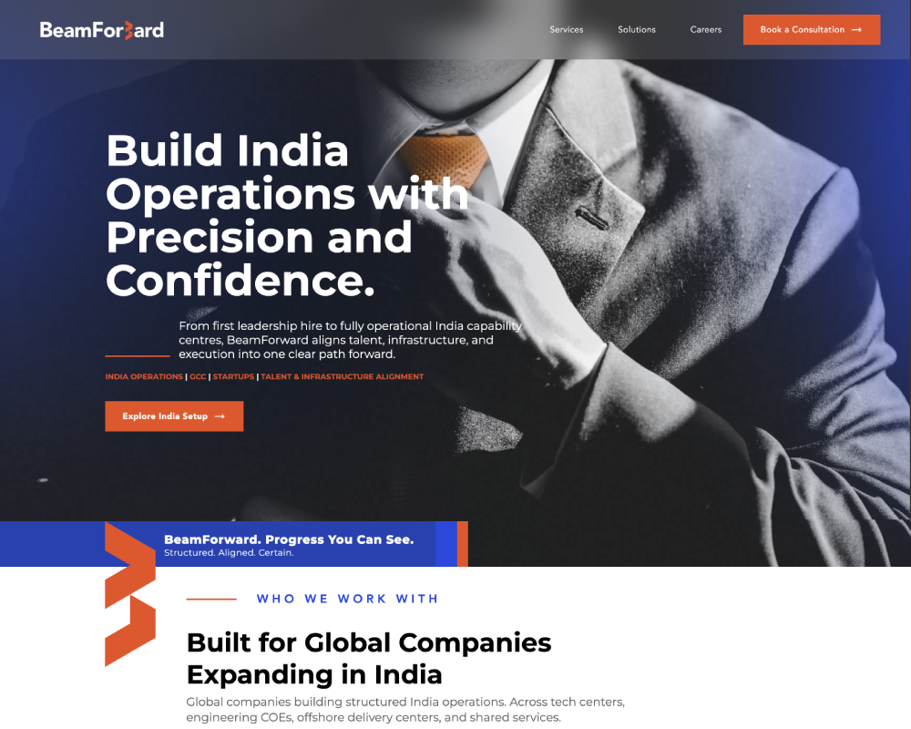 BeamForward Website