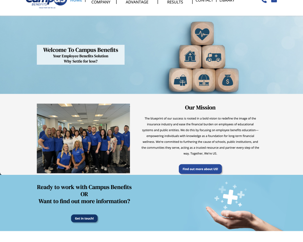 Campus Benefits Website