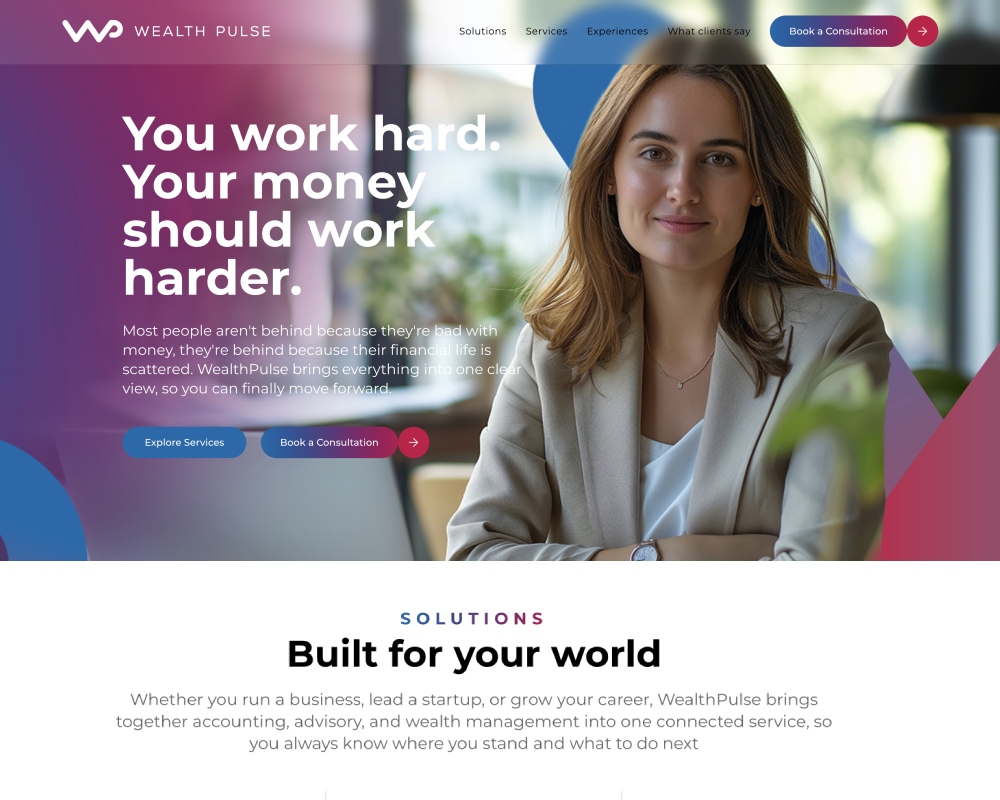 WealthPulse Website